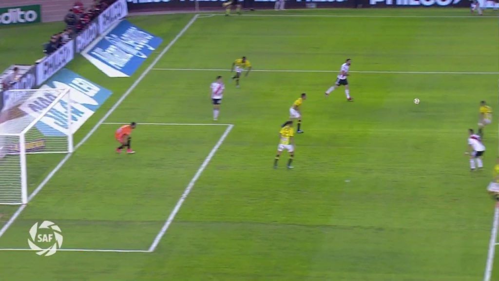 Segundo gol de De La Cruz vs. Aldosivi