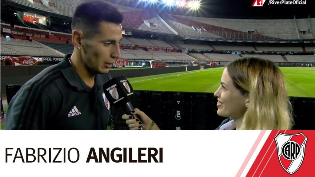 Angileri: "Estoy muy contento porque cada vez me voy soltando más"