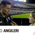 Angileri: "Estoy muy contento porque cada vez me voy soltando más"