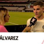 Álvarez: "Estoy feliz por el gol y por el rendimiento del equipo"