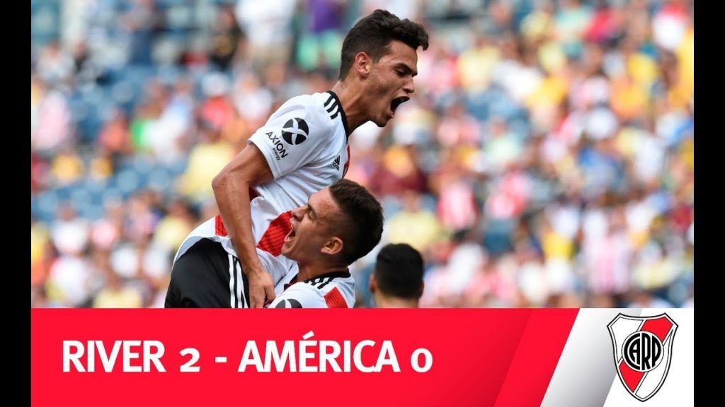 Los lujos y los goles de River ante América