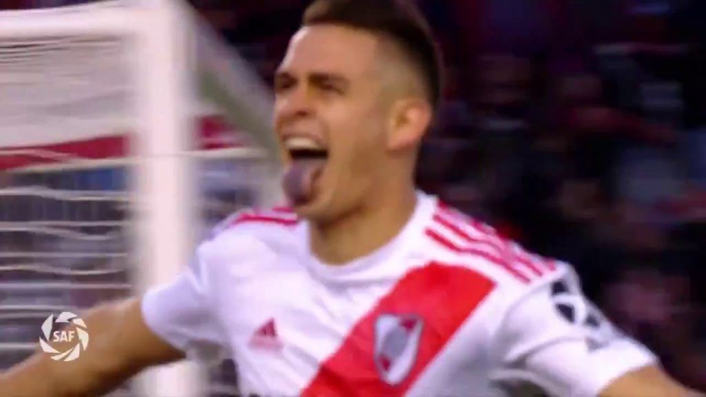 (VIDEO) ¡Toque, toque y golazo de Rafael Borré! – River 2 Patronato 0
