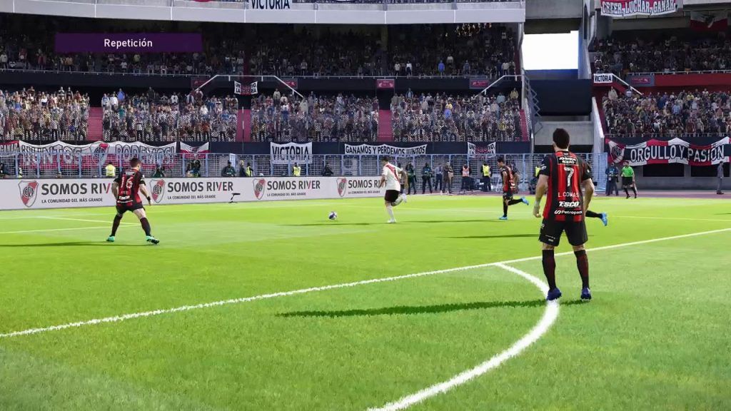(VIDEO) ¡Habilitación, centro y remate! Primer gol de River vs. Patronato recreado en el PES