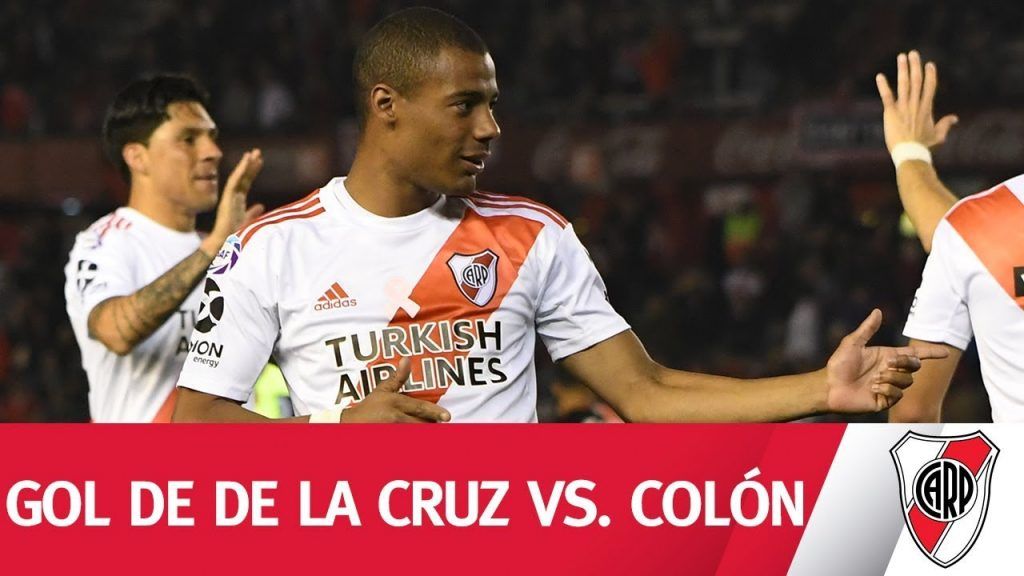 (VIDEO) Asistencia de Suárez y remate de De La Cruz para abrir el marcador frente a Colón