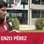 (VIDEO) Enzo Pérez: "Nos propusimos pelear en los tres frentes y lo estamos cumpliendo"