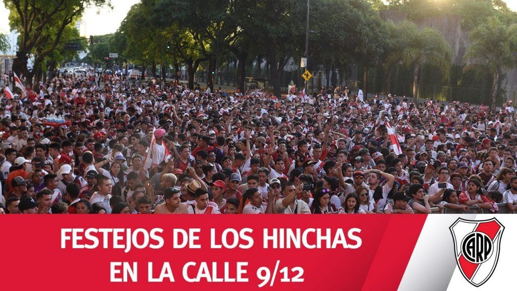 (VIDEO) ¡TODOS CON LA CAMISETA! Festejos 9/12 en Núñez