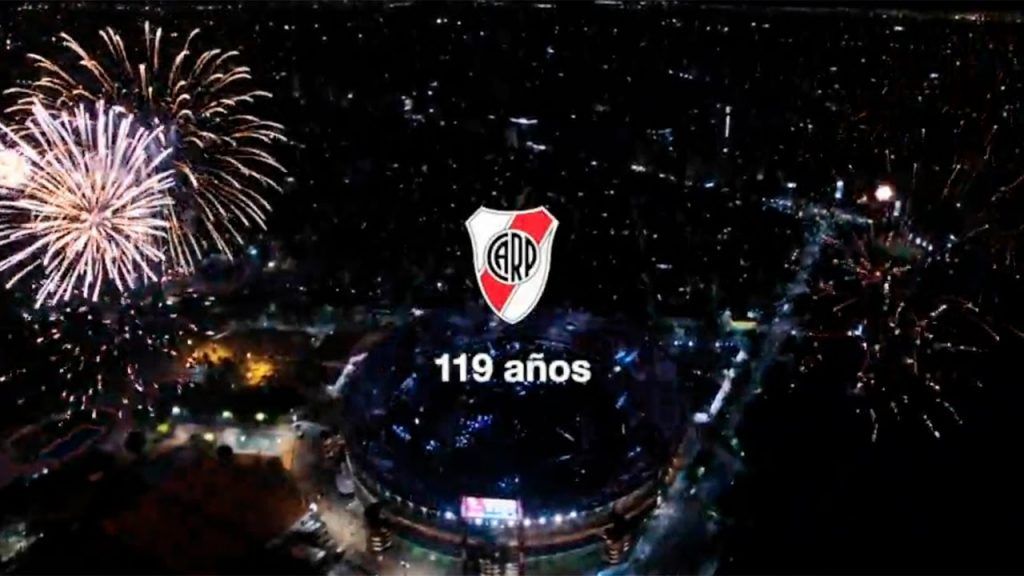 (VIDEO) ¡FELICES 119 AÑOS, RIVER PLATE!