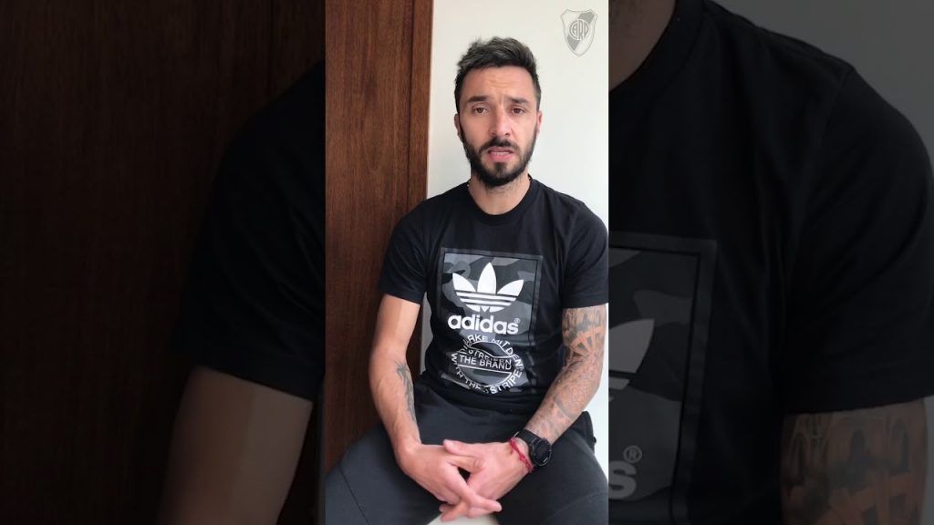 (VIDEO) Scocco se despide del Más Grande: "Me hicieron sentir como si hubiera jugado toda mi vida en River"