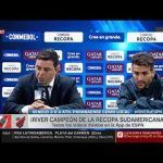 Gallardo y Ponzio en conferencia