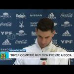 Alario le contestó a Riquelme.