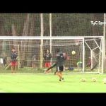 Gallardo patea mejor que Messi