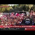 Tremendo recibimiento a River.