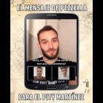 Mensaje de Pezzella para el Pity Martínez.