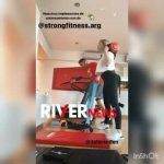 Armani se entrena con su mujer.