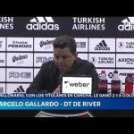 Marcelo Gallardo en conferencia de prensa