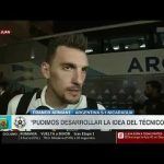 Armani habló de la Selección