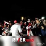 Locura por River en Mar del Plata.