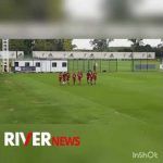 Práctica del martes en River Camp