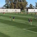Entrenamiento de River este viernes