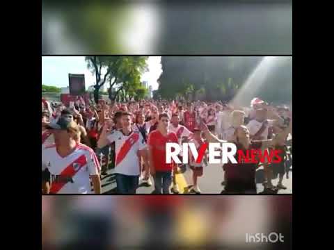 Increíbles los hinchas de River