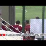 D'Alessandro estuvo en River Camp