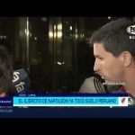 Nacho Fernández a su llegada a Lima
