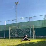 El vuelo de Franco Armani.