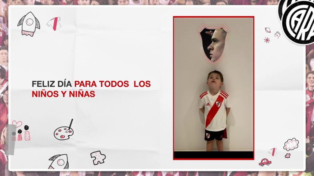 (VIDEO) Un festejo especial: ¡De River desde la cuna! 🐣❤️