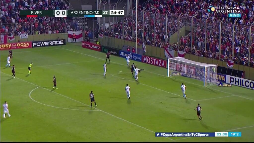 Gol de Borré en Salta