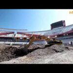 Excavando el Monumental.