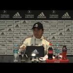 Gallardo, magistral conferencia de prensa.