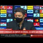 Gallardo, conferencia de prensa.