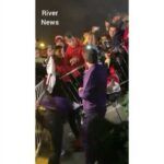 Gallardo siempre con los hinchas