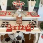 Así festejó Enzo Pérez el cumpleaños de su hijo.