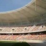El gol del Pity como prueba de sonido.