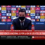 Gallardo anunci贸 quien patear谩 los penales.