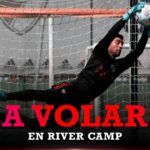 (VIDEO) ¡CUIDADO! Arqueros volando en River Camp