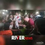 River y los hinchas en Córdoba