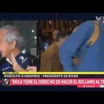 D’Onofrio picante contra Boca