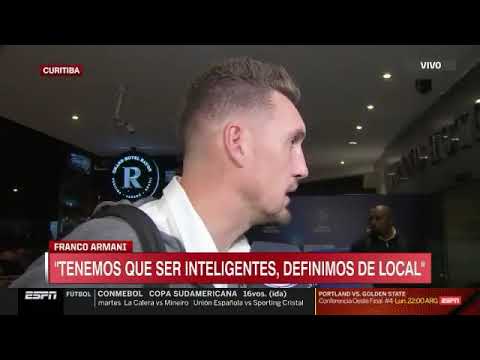 Armani habló del Paranaense