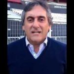 Francescoli saluda a Mora