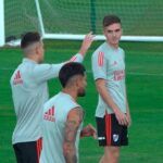 (VIDEO) Palavecino y David Martínez: primer día con sus nuevos compañeros 💪