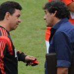 Marcelo Gallardo y Enzo Francescoli