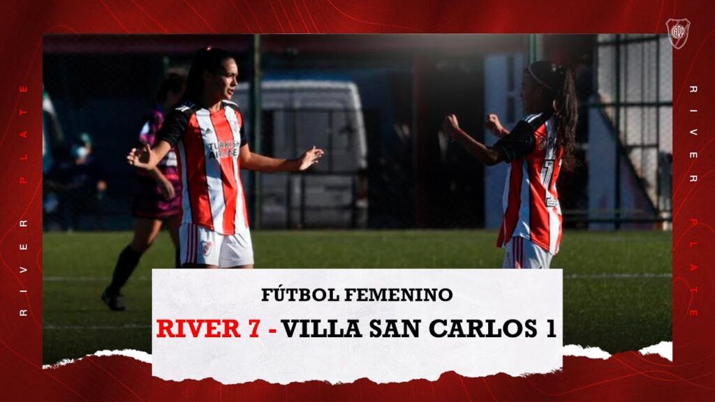 (VIDEO) Los SIETE goles de River a Villa San Carlos 🔥