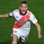 Los jugadores que dieron su primera vuelta olímpica