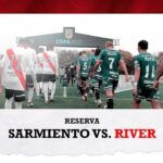 (VIDEO) Sarmiento (J) vs. River [Reserva – EN VIVO]