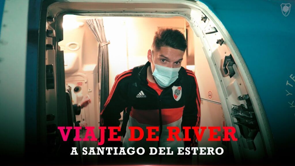 (VIDEO) ✈️ ¡River en Santiago del Estero! ⚪️❤️⚪️