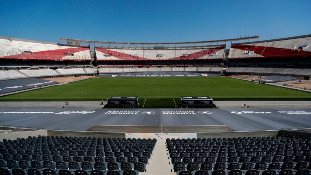 Brito habló sobre el techo del Monumental