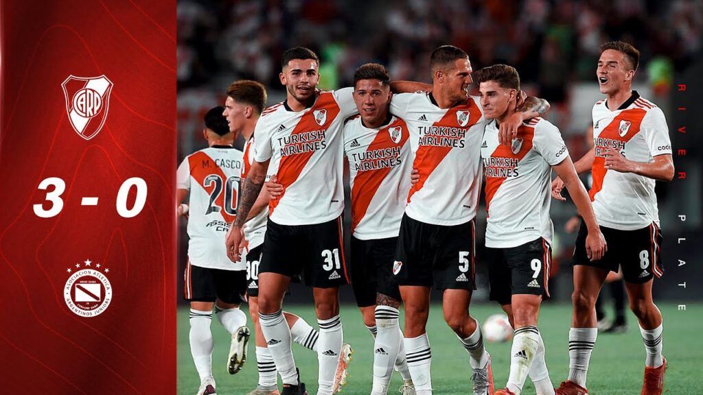 (VIDEO) River 3 – Argentinos 0 [RESUMEN COMPLETO]