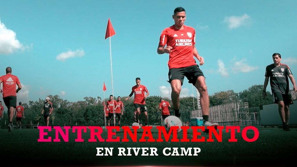 (VIDEO) Andrés Herrera se sumó a los entrenamientos de River 🐊🔛